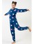 Kız Çocuk Uzun Kol İndigo Polar Pijama Takımı C2T0N9O023 1