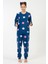 Kız Çocuk Uzun Kol İndigo Polar Pijama Takımı C2T0N9O023 3