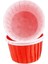 Depposıte Cupcake Kalıbı Büyük Boy Düz Renk 62X40 Mm- 50 Adet Kırmızı 3