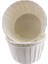 Cupcake Kalıbı Minik Boy Düz Renk 38*30 mm - 100 Adet Beyaz 2