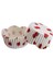 Cupcake Kalıbı Dalgalı Kek Kalıbı 65X38 mm - 100'LÜ Çilek Desenli 1