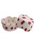 Cupcake Kalıbı Dalgalı Kek Kalıbı 65X38 mm - 100'LÜ Çilek Desenli 2