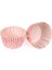 Kek Kalıbı Pet Kapsül 52*45 mm Kağıt Cupcake Kağıdı - 100'LÜ Puantiyeli Pembe 1