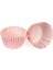 Kek Kalıbı Pet Kapsül 52*45 mm Kağıt Cupcake Kağıdı - 100'LÜ Puantiyeli Pembe 3