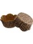 Cupcake Kalıbı Harf Desenli Dalgalı Kek Kalıbı 65X38 mm - 100'LÜ 3.8 cm 2