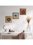 Kabe-I Muazzama, Nazar, Bereket Duası Taş Duvar Tablosu Ahşap Çerçeveli Duvar Dekoru 3 Parça Tablo Seti Wall Art W3-291 1