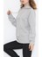 Moda Saire Kapşonlu Sweat Gri - 9940.1567. 3