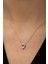Swarovski® Taşlı Kalp Kolye Kaplama 925 Ayar Gümüş 1