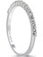 0.17 Ct F-G Si 1.21 gr 14 K Jwd Yarım Tur Yüzük 2
