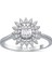 0.31 Ct F-G Si 2.32 gr 14 K Jwd Baget Yüzük 1