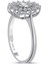 0.31 Ct F-G Si 2.32 gr 14 K Jwd Baget Yüzük 2