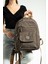 Krem Unisex Ayarlanabilir 9 Gözlü Laptop Bölmeli Çantası 2