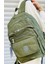 Krem Unisex Ayarlanabilir 9 Gözlü Laptop Bölmeli Çantası 3