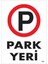 Park Yeri Uyarı Levhası 25X35 KOD:1587 1