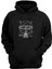 Unisex Armillary Küre Baskılı Siyah Normal Kalıp Şardonlu Kalın Sweatshirt 1