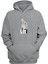 Unisex Manga Saitama Anime Baskılı Gri Normal Kalıp Şardonlu Kalın Sweatshirt 1