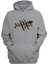 Unisex League Of Legends Logo Baskılı Gri Normal Kalıp Şardonlu Kalın Sweatshirt 1