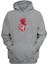 Unisex Kadınlara Karşı Şiddete Son Baskılı Gri Normal Kalıp Şardonlu Kalın Sweatshirt 1
