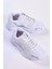 Kadın Beyaz Spor Ayakkabı – Suni Deri, Hafif ve Dayanıklı Rahat Tabanlı Günlük Tasarım 3