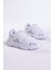 Kadın Beyaz Spor Ayakkabı – Suni Deri, Hafif ve Dayanıklı Rahat Tabanlı Günlük Tasarım 2