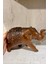 Ahşap Oymalı Fil Biblo - 12 cm 1