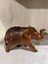 Ahşap Oymalı Fil Biblo - 12 cm 3