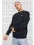 Sportswear Club Crew Sweatshirt Black Sweatshirt Siyah 1