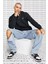 Sportswear Club Crew Sweatshirt Black Sweatshirt Siyah 4