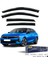 Opel Astra L 2022 Sonrası Uyumlu Kromlu Cam Rüzgarlığı 4lü 1