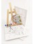 3'lü 30 x 40 cm Çocuk Ressam Seti - Önçizimli Tuval, 2 Adet Fırça, Palet, Boyalar ve Şövale 2