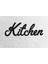 Dekoratif Kitchen Mutfak Yazılı Ahşap Duvar Tablo Dekor 4