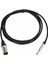 Neutrik Mono Jak - Erkek Xlr Mikrofon - Hoparlör Kablosu - Siyah 5 metre 1