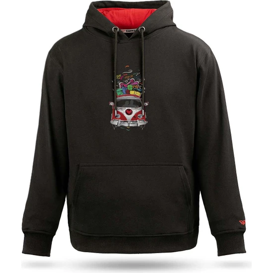 Tarrzzcom Vosvos Karavan Tasarım Kapşonlu Sweatshirt