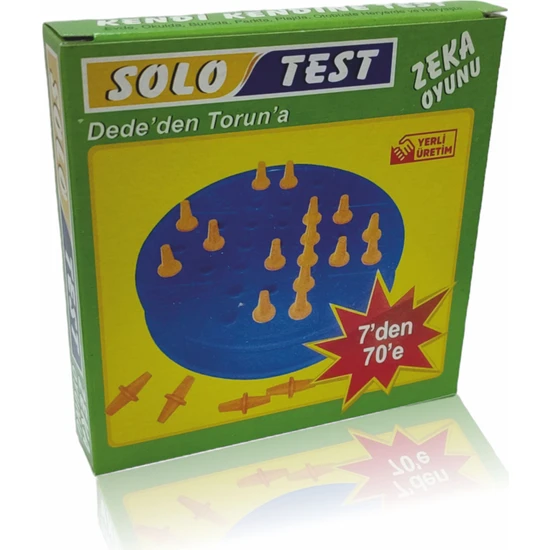 Alay Toys Solo Test 7'den 70'e Nostalji Akıl ve Zeka Oyunu