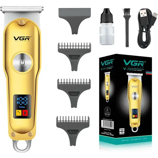 Vgr RenkStore V-290 TURBO Premium Saç Sakal Ense Vücut Kılı Epilasyon Öncesi Temizleme