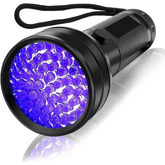 Tarez Ultraviyole Fener, Mor Işık Uv El Feneri 51 LED , 395 Nm Uv El Feneri