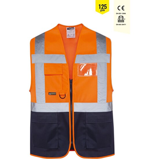 Kkdstock Myform Mühendis Yeleği Olympus High Vis Warning Vest