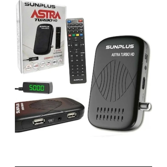 Astra Turbo Full Hd Çanaksız Uydu Alıcı Wıfı Youtube- Iks Hediye Tv&uydu tek kumandası