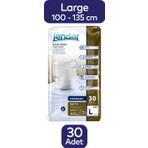 Jender Large Beden Emici Külot Hasta Bezi 30 Adet Kadın Kullanıcılar İçin 5,5 Damla Koruma