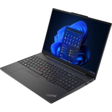 LENOVO ThinkPad E16 Gen 1 i7-1355U 16GB 1TB SSD MX550 Windows11Pro 16" WUXGA Taşınabilir Bilgiayar 21JQS2MDTX009