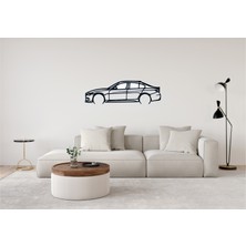 three3dprints Bmw M3 F30 Duvar Süsü Tablo Dekorasyonu 2d 45-50 cm