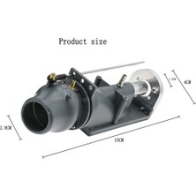 Decisive Su Jeti Pervanesi Güç Püskürtme Pompası Su Jeti Pompası 540 Motor + Rc Jet Tekne Için Su Soğutma Ceket Seti (Yurt Dışından)