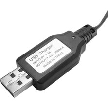 Decisive 2x USB Şarj Kablosu 7.4V 2s Li-Ion Pil Şarj Cihazı Için 18301 18302 18311 18312 1/18 Rc Araba Parçaları (Yurt Dışından)