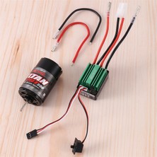 Decisive Rcxaz 320A Fırçalı Esc + 550 Fırçalı Motor 12T 21T 29T 35T 55T 1/10 Rc Paletli Eksenel SCX10 AXI03007 90046 Traxxas Trx4 D90,3 (Yurt Dışından)