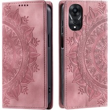 Yihang Boutique Oppo A78 5G/A58 5g Cüzdan Kılıfı Kart Yuvası Standı Güçlü Manyetik Deri Çevirme Katlama Koruyucu Telefon Kılıfı (Yurt Dışından)