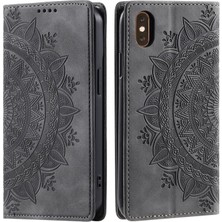 Yihang Boutique iPhone Xs Max Cüzdan Kılıfı Kart Yuvası Standı Güçlü Manyetik Deri Çevirme Katlama Koruyucu Telefon Kılıfı (Yurt Dışından)