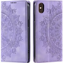 Yihang Boutique iPhone Xs Max Cüzdan Kılıfı Kart Yuvası Standı Güçlü Manyetik Deri Çevirme Katlama Koruyucu Telefon Kılıfı (Yurt Dışından)