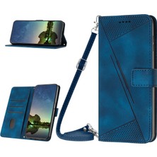 Yihang Boutique Xiaomi 12 ile Uyumlu Kordon Crossbody Boyun Askısı Koruyucu Çevirme Yumuşak Pu Deri Telefon Kılıfı (Yurt Dışından)