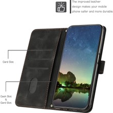 Yihang Boutique Samsung Galaxy x Cover 4s ile Uyumlu Kordon Crossbody Boyun Askısı Koruyucu Çevirme Yumuşak Pu Deri Telefon Kılıfı (Yurt Dışından)