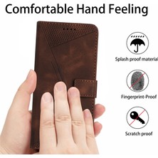 Yihang Boutique Oppo A78 4g ile Uyumlu Kordon Crossbody Boyun Askısı Koruyucu Çevirme Yumuşak Pu Deri Telefon Kılıfı (Yurt Dışından)